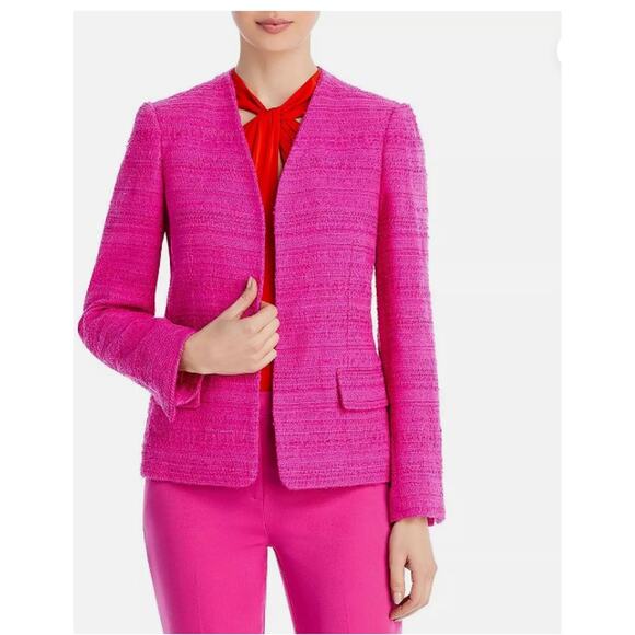 KOBI HALPERIN Elle Tweed Jacket Size Small - Picture 1 of 5